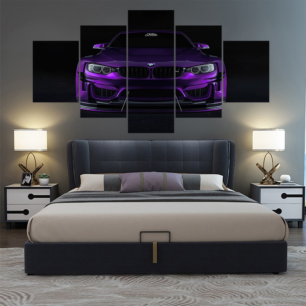 ▷ Tableau bmw concept violette